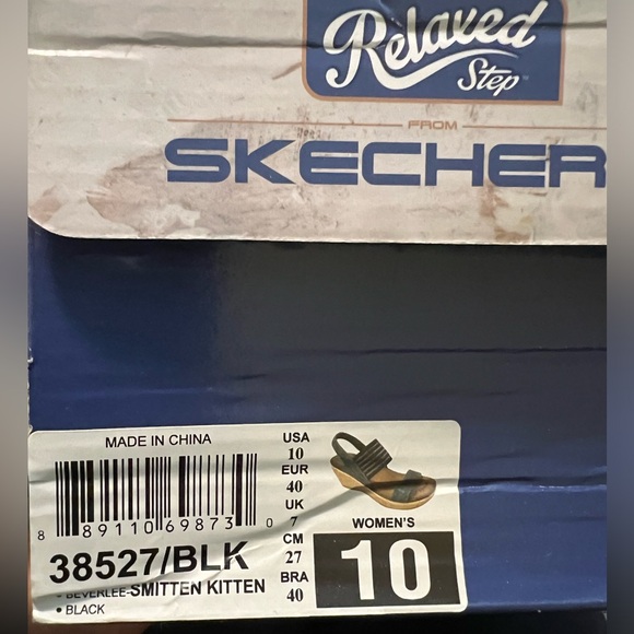 LAST CHANCE—NEW Sketchers sandals-wedge-size 10-Final price drop! - Picture 11 of 12